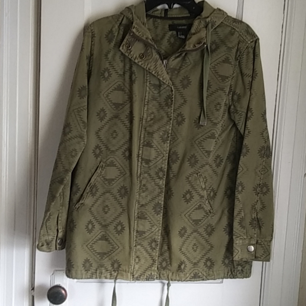 Forever 21 Boho Print Jacket - Picture 1 of 5